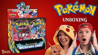 Pokemon Mega Entwicklung Wachsendes Chaos Booster Display Opening deutsch | Unboxing | Trader 2026