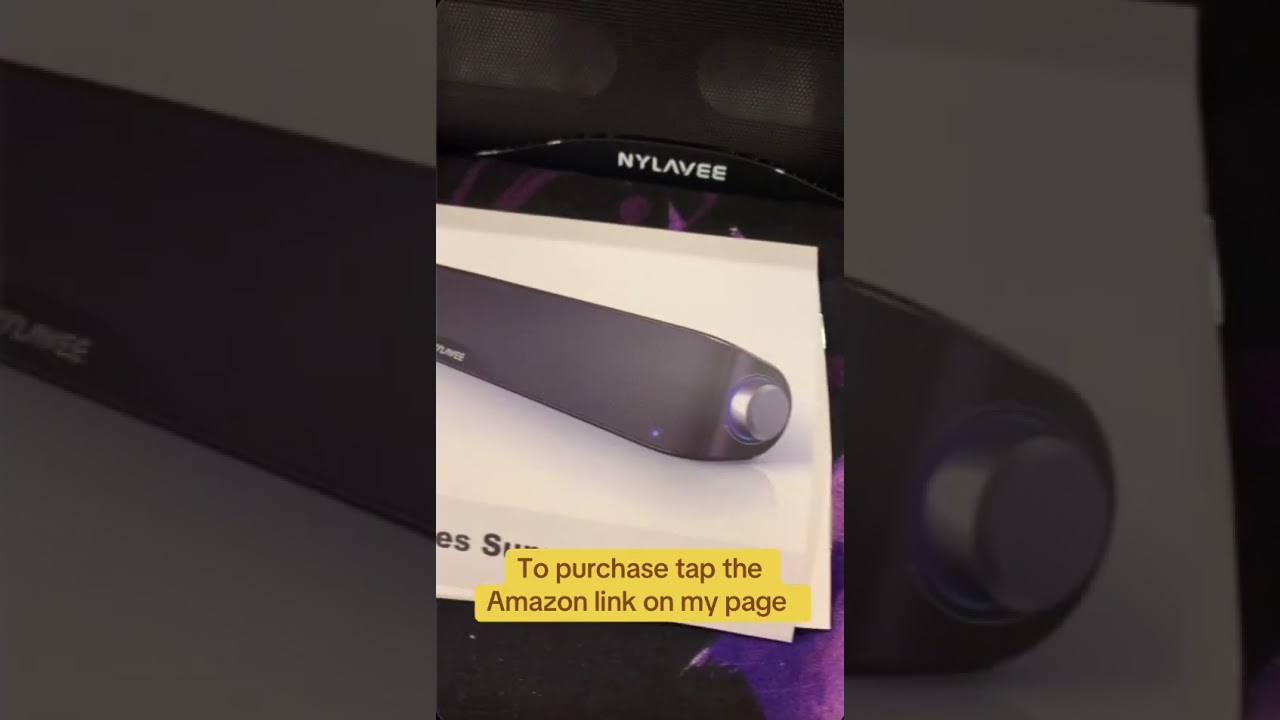 Computer Speakers, HiFi Sound Quality Computer Sound Bar.