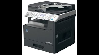 konica minolta 215 e instalacion