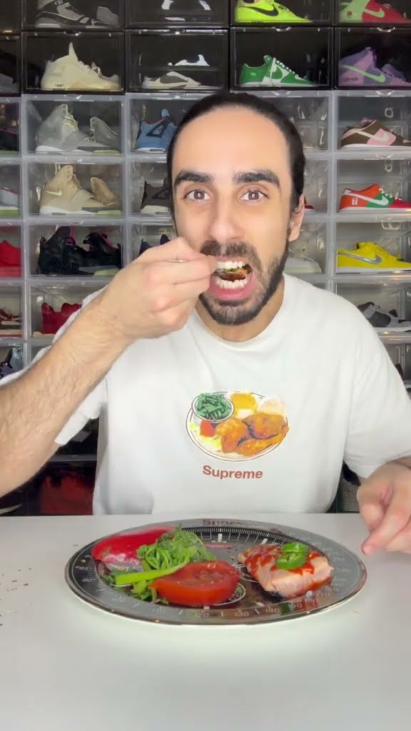 Don’t waste food. Always keep it So Halal Mode ?? #food #asmreating #funny #mukbang