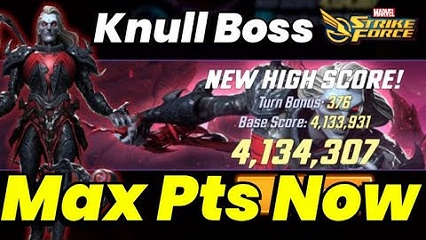 KNULL Boss SECRETS! Use THIS Team for MAX Pts NOW! FREE Diamond Orbs! Nov 2025 | MARVEL Strike Force