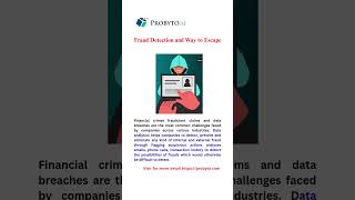 Fraud can be detected upto some extent