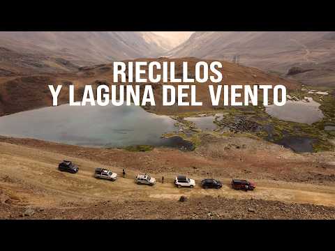 Río Riecillos y Laguna del Viento: Una Vista Panorámica De La Cordillera de Los Andes | 4K