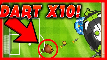 Dart Monkey x10 - INSANE Tower Mod!! Bloons TD Battles Mod (BTD Battles)