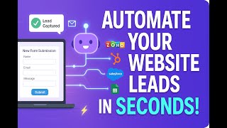 Convert Form Submissions to Qualified Leads | Automate Website Leads in Seconds | Demo by IbarFlow