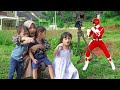 MAIN LAYANGAN 😨 ADA POWER RANGERS LAWAN SHIREN HEAD | Ali vlog