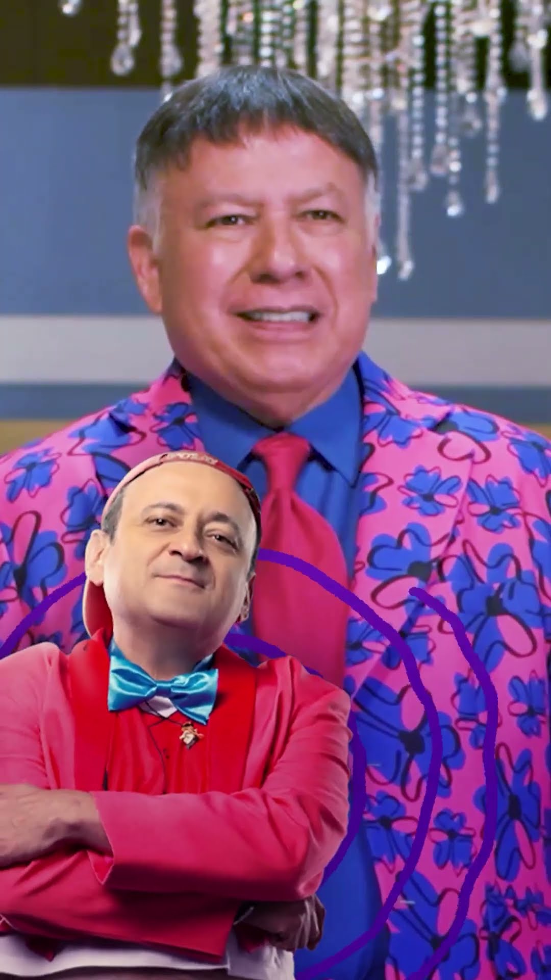 Don Arturo jamás se olvida de Germán y sus ocurrencias ? Riquísimos... Por Cierto en #ViX ?