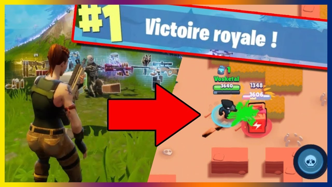 UN PRO PLAYER FORTNITE SUR BRAWL STARS ! - YouTube