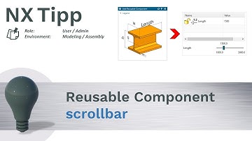 Siemens NX - Reusable Component (scrollbar)