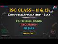 Factorial Using Recursion in Java | Easy Explanation for Beginners 🚀