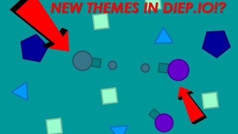 Diep.io | NEW OCEAN THEME!? Diep.io CONSOLE MODDING - Diep.io NEW THEMES HACK!
