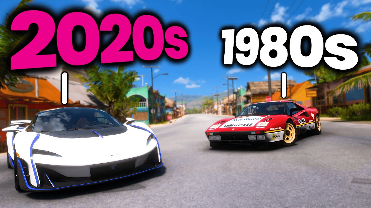 Which Decade Has the FASTEST Cars in Forza Horizon 5?