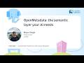OpenMetadata: the semantic layer your AI needs