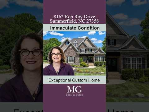 8162 Rob Roy Drive, Summerfield, NC home video tour