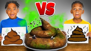 DRAW IT OR EAT FOOD CHALLENGE