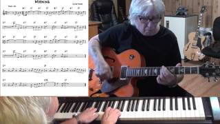 Morning - Jazz guitar & piano cover ( Claire Fischer ) chords