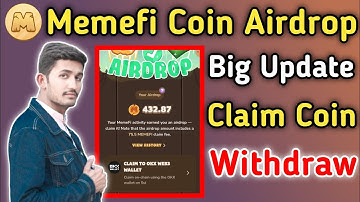 Memefi Airdrop Mining App | Memefi Big Update Claim Coin Withdraw | Memefi Claim Airdrop Crypto 2024