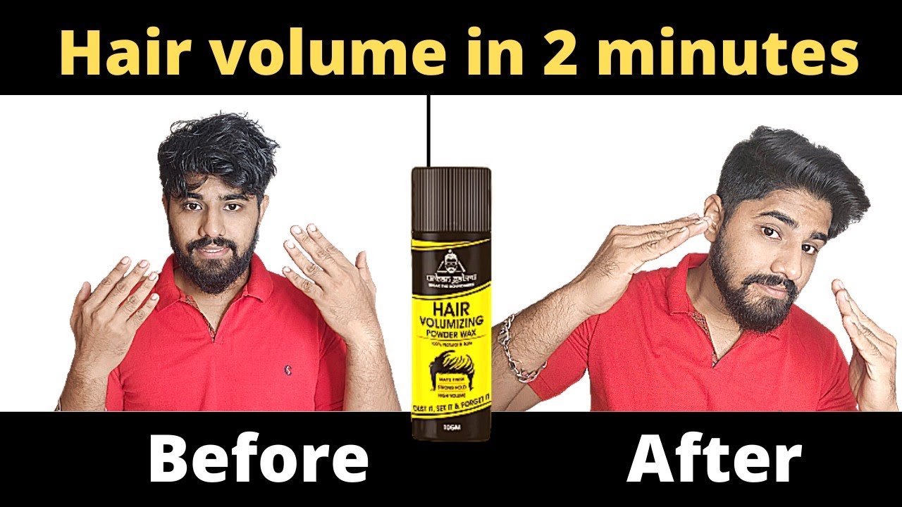 Hair volume In 2 minute| urban Gabru hair volumizing powder Review # ...