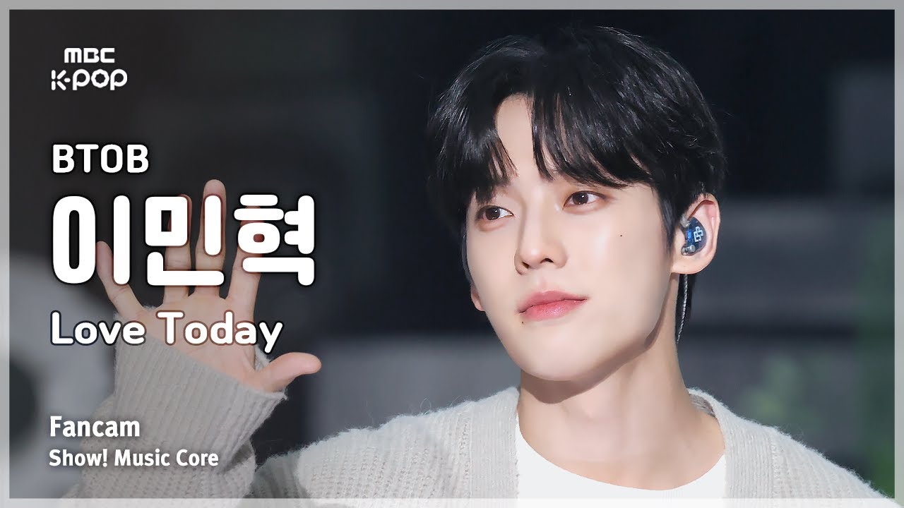 [#음중직캠] BTOB LEE MINHYUK (비투비 이민혁) – Love Today  FanCam | 쇼! 음악중심 | MBC250308