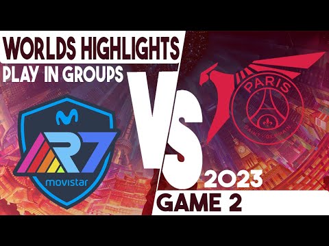 PSG vs R7 Highlights Game 2 | Worlds 2023 | PSG Talon vs Movistar R7