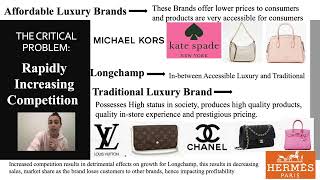 Longchamp Marketing Case Analysis Presentation Group 3 Tutorial 1