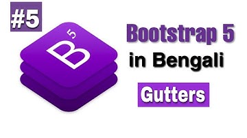 Bootstrap 5 Gutters class | Bangla | CODINGX