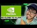 Nvidia stock nears 1000 before earnings