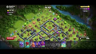 TH 14 air attack strategy. Best and very easy to use for 3 stars every time you attack. 