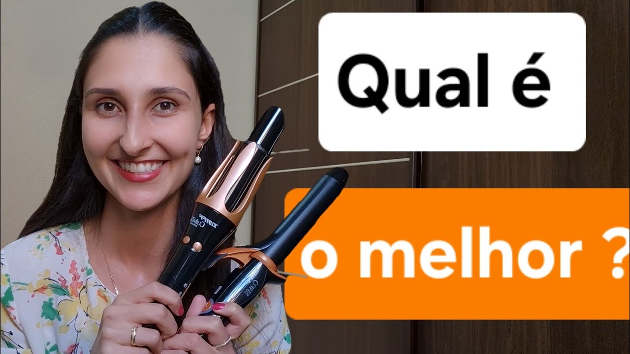 Modelador de cachos: Curves Automatic e Modelador Curves 32mm 210ºC (taiff)