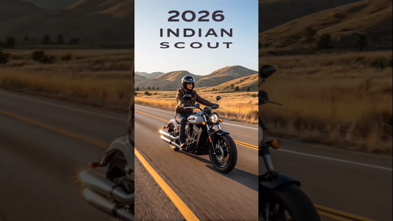 2026 Indian Scout Cruiser | Price, Power & Freedom in 20 Seconds 