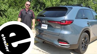 etrailer | Installing the Curt Trailer Hitch Receiver on a 2025 Mazda CX-70