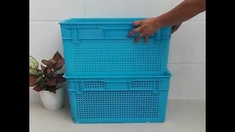 stackable produce mesh crates BX0363