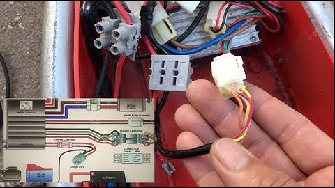 How to install E100 2 wire throttle on Razor E200