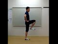 もも上げ運動（ニーアップ筋トレ）のやり方