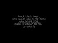 David Usher - Black black heart - Lyrics Mp3 Song