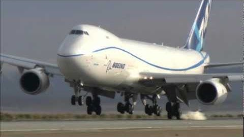 Boeing 747-8 F Undergoes Extreme Flight Testing