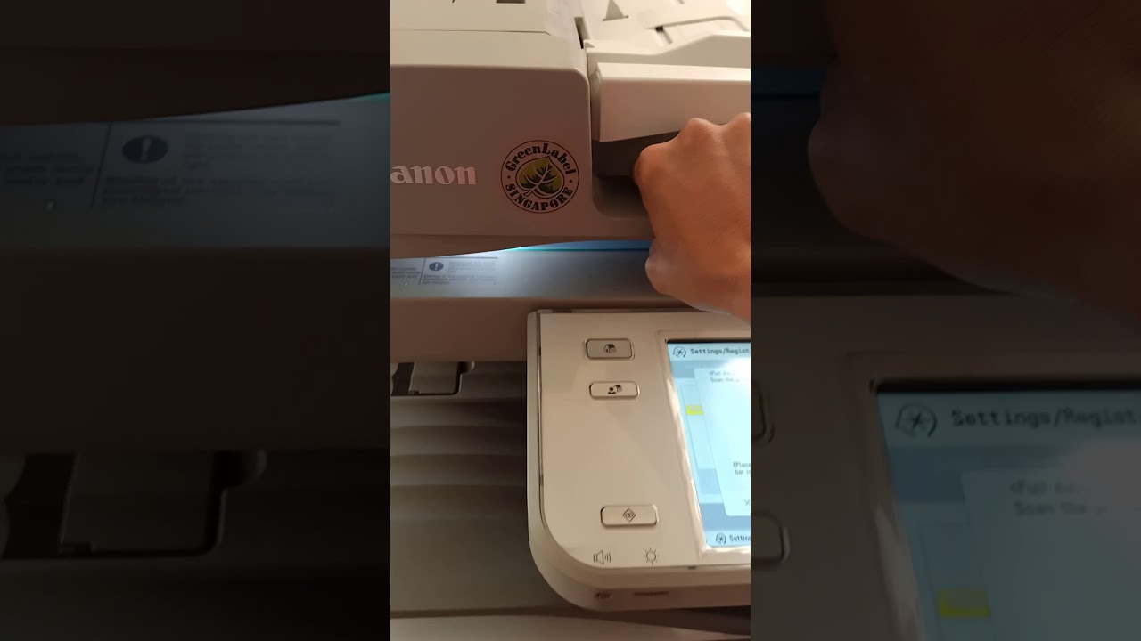 Adjust Color Canon IR ADV C5235 YouTube