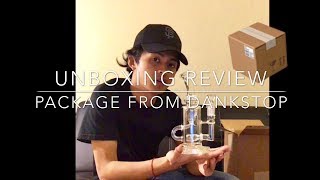 UNBOXING REVIEW FROM DANKSTOP!! (PERCOLATOR BONG)