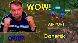 Update from Ukraine | New Counterattack to Donetsk Airport | Ruzzian brigade runs away