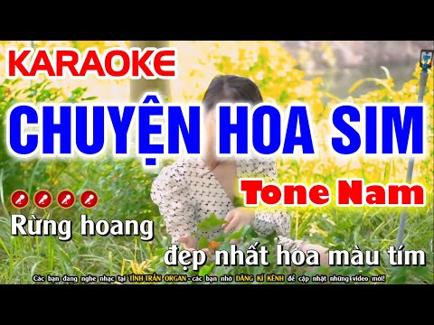 Video Chuyện Hoa Sim Karaoke Nhạc Sống Tone Nam ( Cm ) -... - youtube