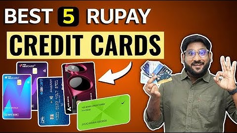 Best 5 RuPay Credit Cards in India 2026💳 |Lifetime Free, Cashback, Lounge Access & Rewards! |Kowshik
