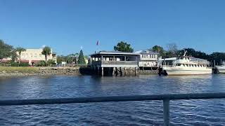 Ferry to Cumberland Island from downtown St. Marys, Georgia