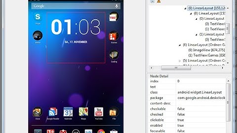 Appium uiautomatorviewer
