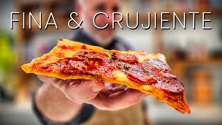 Pizza Fina y Crujiente: Pizza Sfogliatta! Receta de pizza fina y crocante