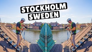 The BEST Way to See Stockholm Sweden - ROOFTOPPING!