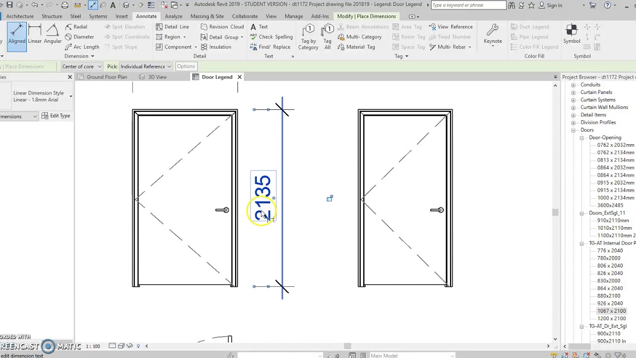 Revit for CM Door Legend YouTube