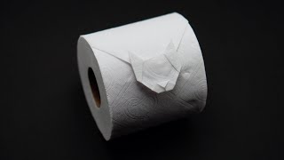 ORIGAMI TOILET PAPER CAT (Jo Nakashima) by Origami with Jo Nakashima 24,576 views 10 months ago 5 minutes, 43 seconds
