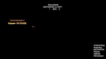 SHOW MATCH 5x5 MOTIVATOR vs TOP1 | STRIX GAME CLUB ! ! !