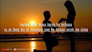 SA SU SAYANG DIA - BHI Flow (LIRIK) TERBARU 2019