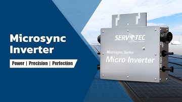 Best Solar Inverter by Servotech | Micro Inverter Features and Benefits for Solar Rooftop Systems